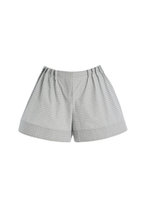 Brandon Maxwell The Lennon Cotton-Blend Shorts - Moda Operandi