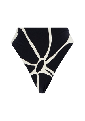 Cala de la Cruz Lulu High-Waisted Bikini Bottom - Moda Operandi