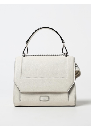 Handbag LANCEL Woman color Yellow Cream