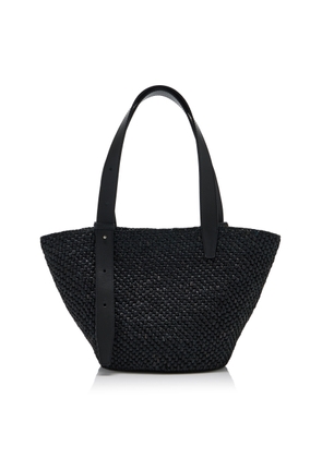 Lié Studio The Bianca Small Raffia Tote Bag - Moda Operandi