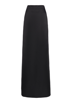 Bottega Veneta Washed Twill Maxi Skirt - Moda Operandi