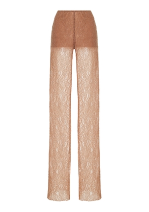 Philosophy di Lorenzo Serafini Flared Stretch Lace Pants - Moda Operandi