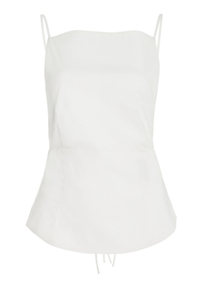 Marlies Grace Exclusive Mer Sleeveless Organic Cotton-Blend Top - Moda Operandi