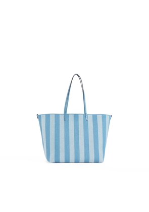 Pequin Striped Reversible Large Shopper