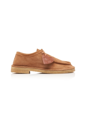 Bottega Veneta Daddy Suede Derby Loafers - Moda Operandi