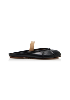 Maison Margiela Tabi Leather Ballet Mules - Moda Operandi