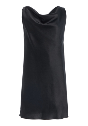 Leset Barb Cowl Satin Mini Dress - Moda Operandi