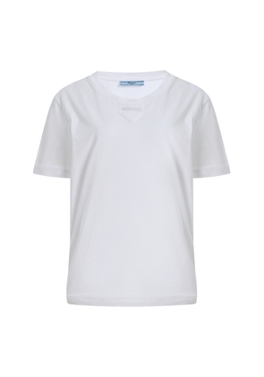 Prada Molded Cotton Jersey T-Shirt - Moda Operandi