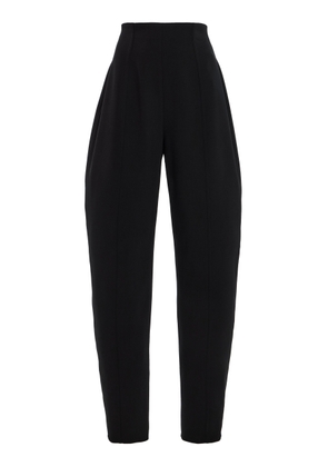Carolina Herrera Tailored Bi-Stretch Wool Tapered Pants - Moda Operandi
