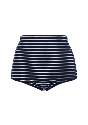 The Frankie Shop Exclusive Riviera Alissa Striped Knit Briefs - Moda Operandi