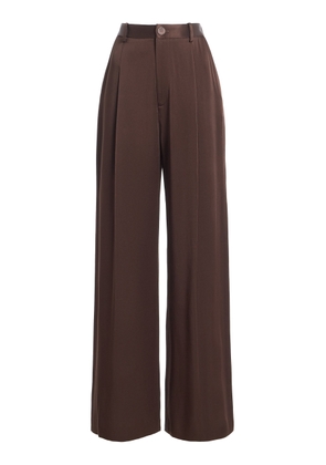 LAPOINTE Relaxed Pleated Satin Pants - Moda Operandi