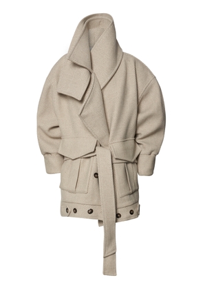 Batakovic Structured Oversized Wool-Cashmere Coat - Moda Operandi