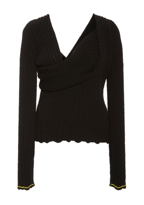 Bottega Veneta Square-Neck Boucle Shirt - Moda Operandi