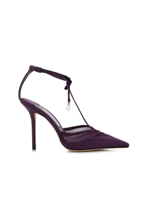 Jimmy Choo Afia Satin Pumps - Moda Operandi