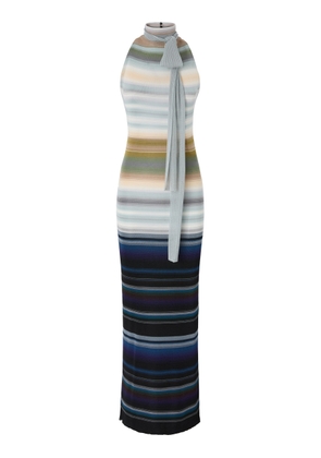 Missoni Striped Knitted Maxi Dress - Moda Operandi