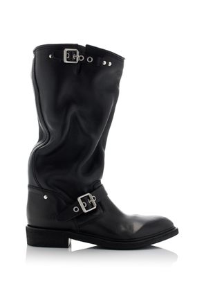 Golden Goose Biker Leather Knee Boots - Moda Operandi