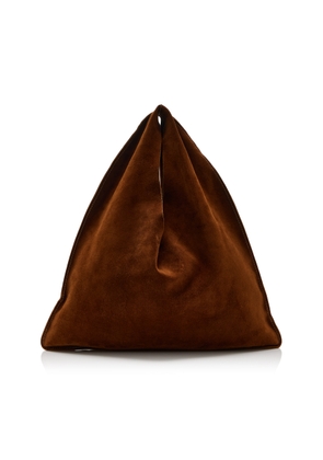 The Row Small Bindle Suede Bag - Moda Operandi