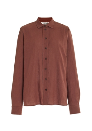 Éterne Exclusive Jolene Cotton Button-Down Shirt - Moda Operandi