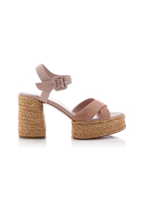 Christian Louboutin Calakala 85mm Suede Sandals - Moda Operandi