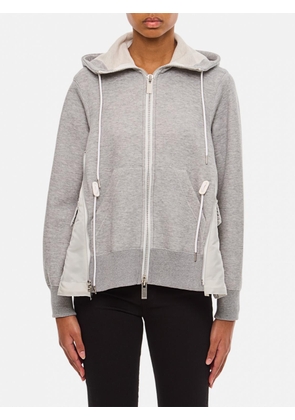 Sweatshirt SACAI Woman color Grey