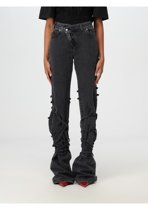 Jeans MCQUEEN Woman color Black