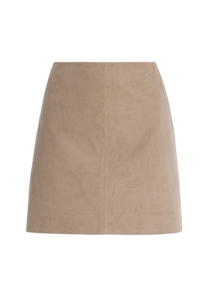 ARMA Melody Suede Mini Skirt - Moda Operandi