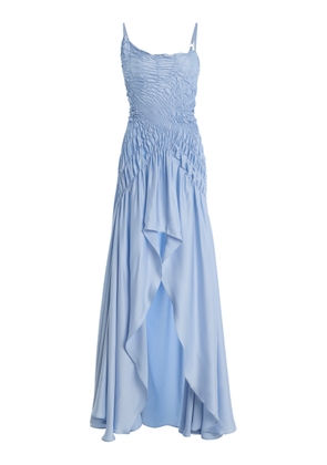 GEORGIA HARDINGE The Eclipse Matte-Satin Maxi Dress - Moda Operandi