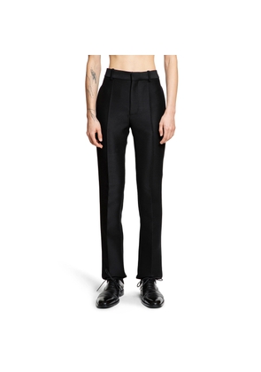 Wool Silk Tailored Trousers