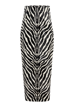 Khaite Loxley Calf Hair Maxi Skirt - Moda Operandi
