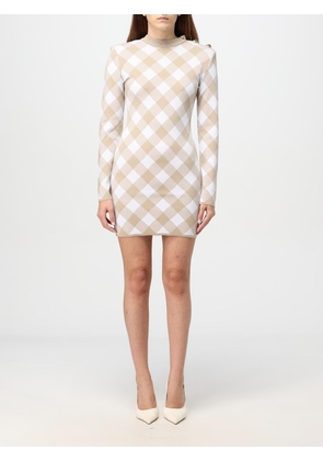 Dress BALMAIN Woman color Beige