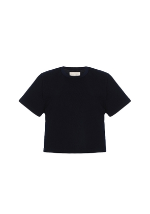 Les Tien Daria Cropped Cotton T-Shirt - Moda Operandi
