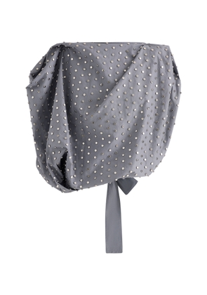 Maticevski Malia Studded Cotton Top - Moda Operandi