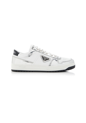 Prada Cassetta Leather Sneakers - Moda Operandi
