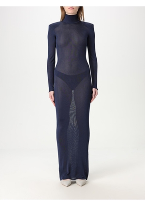 Dress SELF-PORTRAIT Woman color Blue