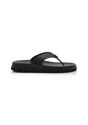 Prada Rubber Thong Sandals - Moda Operandi
