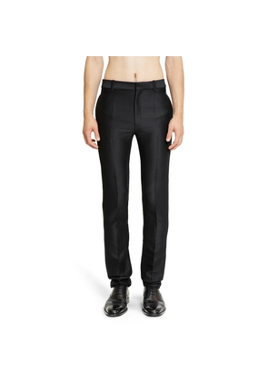 Tailored Trousers in Wool Silk
