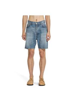 LOEWE MAN BLUE SHORTS & SKIRTS