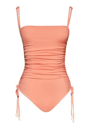Johanna Ortiz Tarangire Ruched One-Piece Swimsuit - Moda Operandi