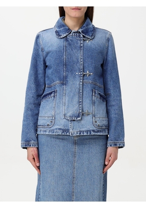 Jacket FAY Woman color Denim