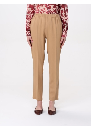 Pants FORTE FORTE Woman color Beige
