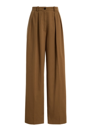 The Row Igor Cotton-Blend Straight-Leg Pant - Moda Operandi