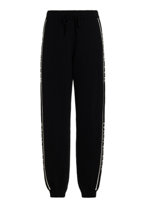 Moncler Logo-Trimmed Wool Sweatpants - Moda Operandi