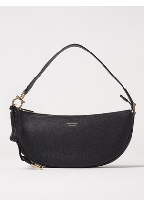 Shoulder Bag FERRAGAMO Woman color Black