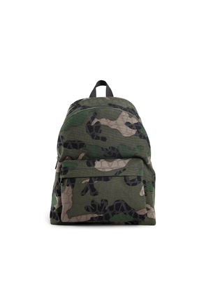 Camo jacquard backpack