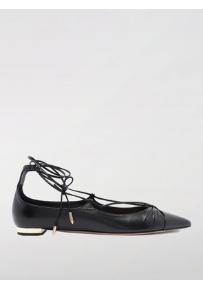 Ballet Flat AQUAZZURA Woman color Black