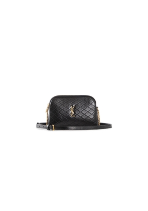 Gaby Zipped Pouch in Quilted Lambskin
