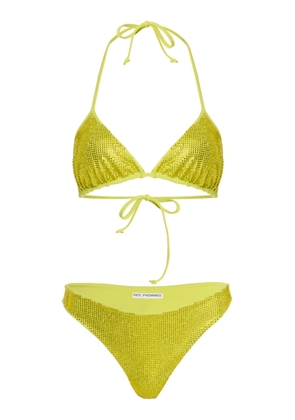 DES_PHEMMES Exclusive Riviera Embroidered Bikini - Moda Operandi