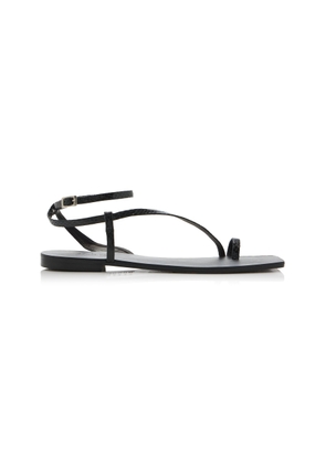 Johanna Ortiz Flamenco Echoes Leather Sandals - Moda Operandi