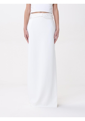 Skirt ELISABETTA FRANCHI Woman color Ivory