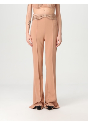 Pants ELISABETTA FRANCHI Woman color Nude